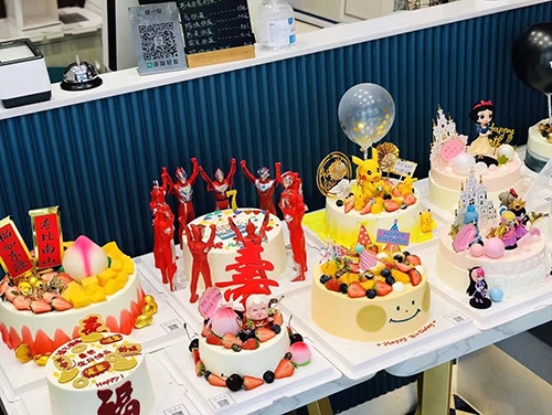 甜一度烘焙店店铺招牌