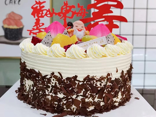 千芝语蛋糕店店铺招牌