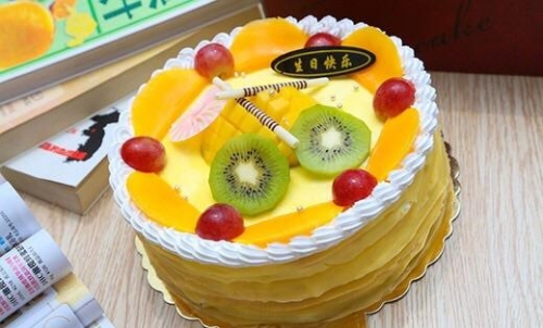 零下八度蛋糕店店铺招牌